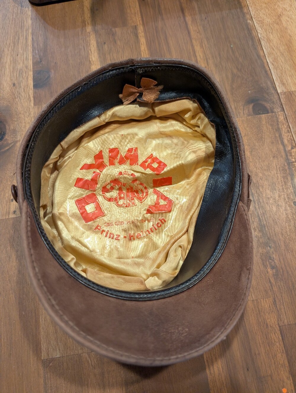 Vintage Olympia Prinz-heinrich Suede News Boy Cap - Picture 2 of 16